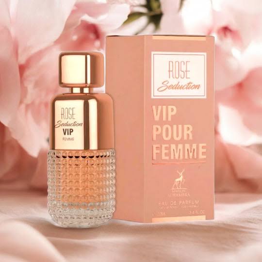 Rose Seduction Vip Pour Femme Mujer EDP 100 ml By Maison Alhambra
